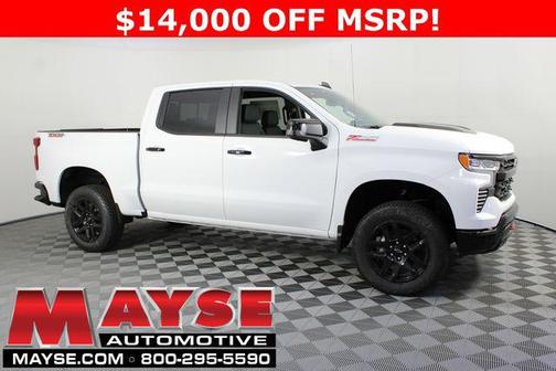 Summit White 2026 Chevrolet Silverado 1500 LT Trail Boss