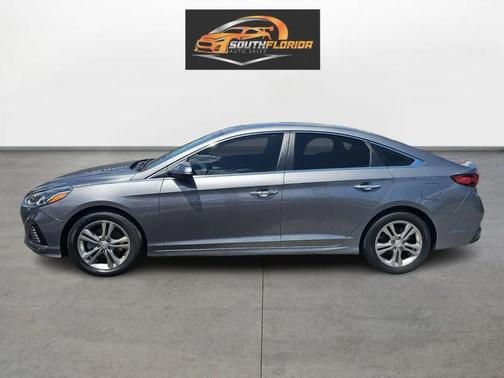 Machine Gray 2019 Hyundai SONATA SEL