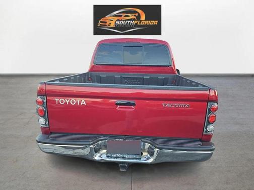 Red 2003 Toyota Tacoma PreRunner Double Cab