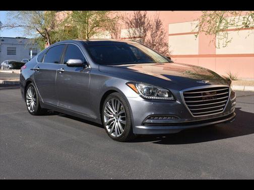 Empire State Gray 2015 Hyundai Genesis 5.0