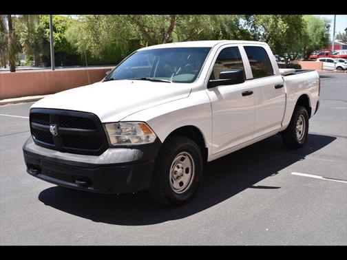 Bright White Clearcoat 2018 RAM 1500 SSV Crew Cab 4x4 5'7' Box