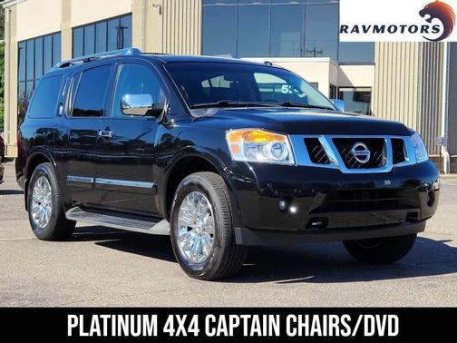 Black 2015 Nissan Armada Platinum 4x4 4dr SUV