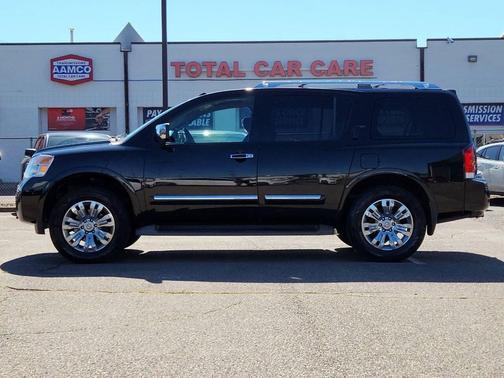 Black 2015 Nissan Armada Platinum 4x4 4dr SUV