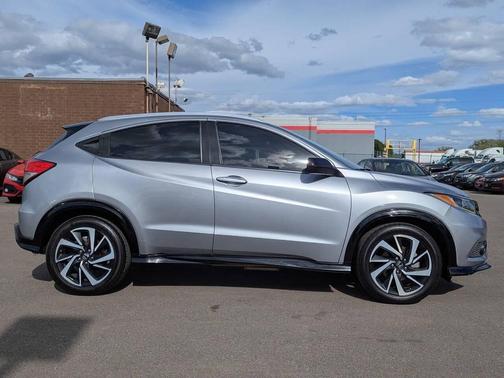 Silver 2019 Honda HR-V Sport AWD 4dr Crossover