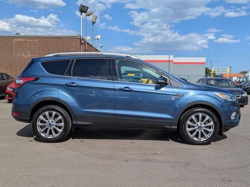 Blue 2018 Ford Escape Titanium