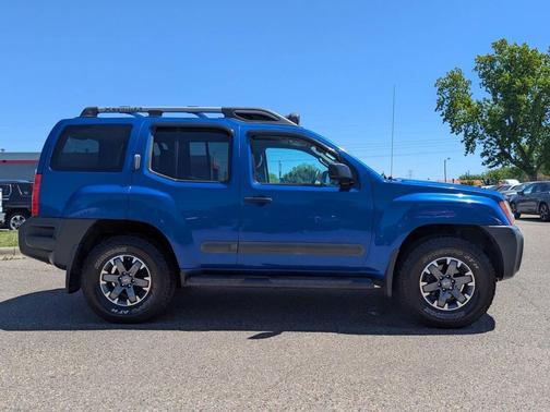 Blue 2015 Nissan Xterra PRO 4X 4x4 4dr SUV 5A