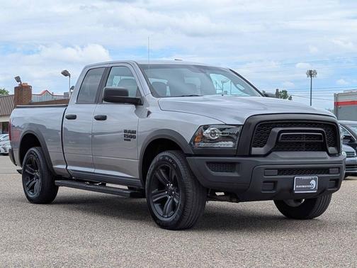 Billet Silver Metallic Clearcoat 2021 RAM 1500 Classic Warlock Quad Cab 4x4 6'4' Box