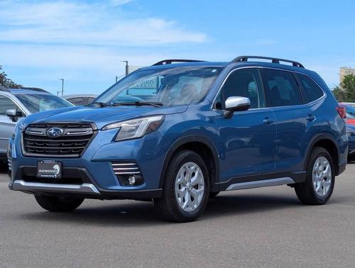 Blue 2023 Subaru Forester Touring