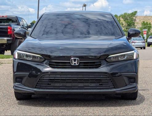 Black 2022 Honda Civic LX