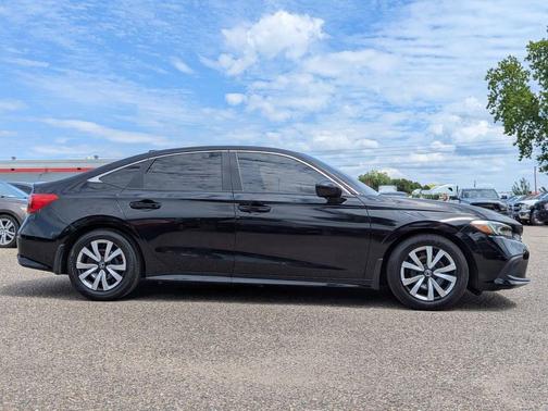 Black 2022 Honda Civic LX