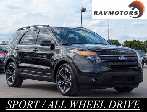 Black 2015 Ford Explorer Sport