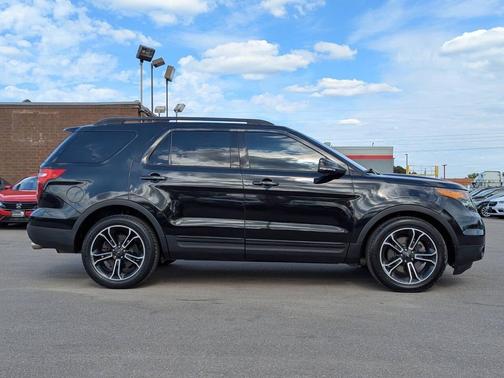 Black 2015 Ford Explorer Sport