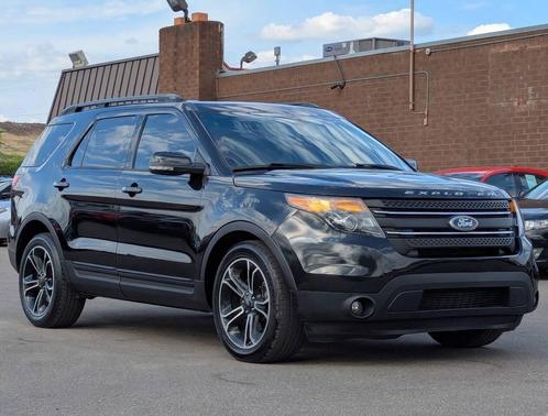 Black 2015 Ford Explorer Sport