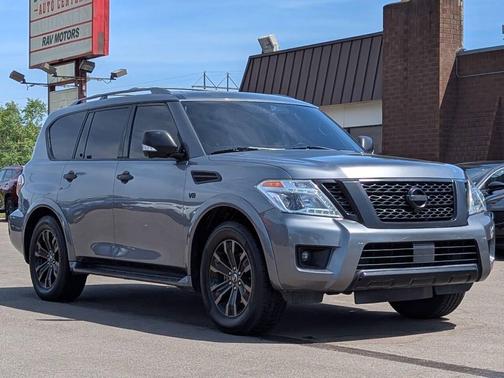 Gray 2018 Nissan Armada Platinum 4x4 4dr SUV