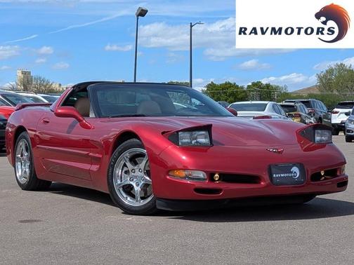 Red 2002 Chevrolet Corvette Base