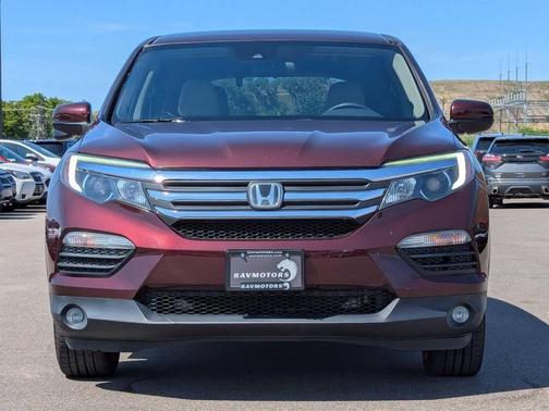 Burgundy 2016 Honda Pilot EX