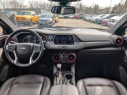 Red 2022 Chevrolet Blazer RS