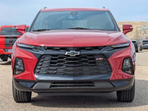 Red 2022 Chevrolet Blazer RS
