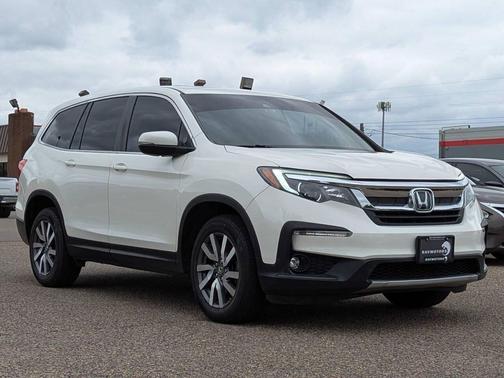 White 2019 Honda Pilot EX-L
