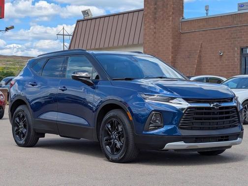 Blue 2022 Chevrolet Blazer 3LT
