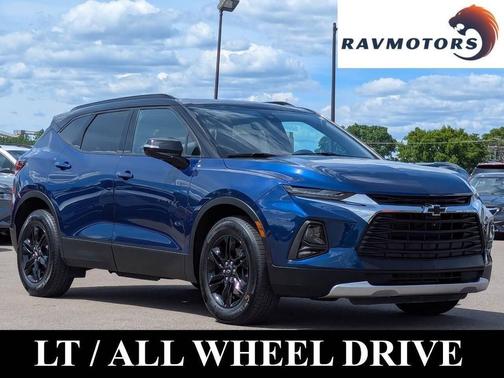 Blue 2022 Chevrolet Blazer 3LT