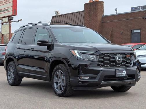 Black 2024 Honda Passport TrailSport AWD 4dr SUV