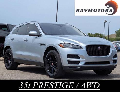 Silver 2018 Jaguar F-PACE 35t Prestige
