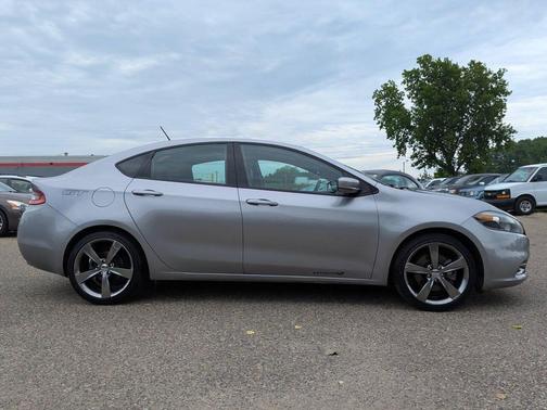 Billet Silver Metallic Clearcoat 2016 Dodge Dart GT