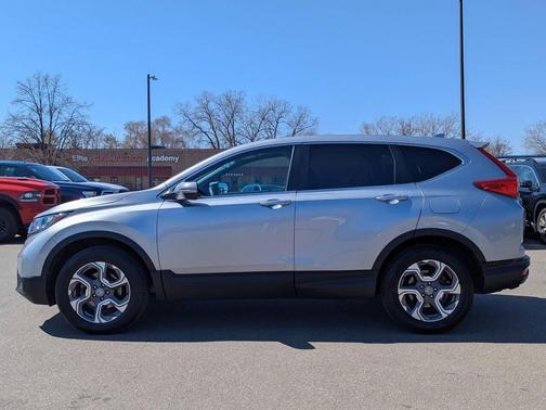 Silver 2018 Honda CR-V EX