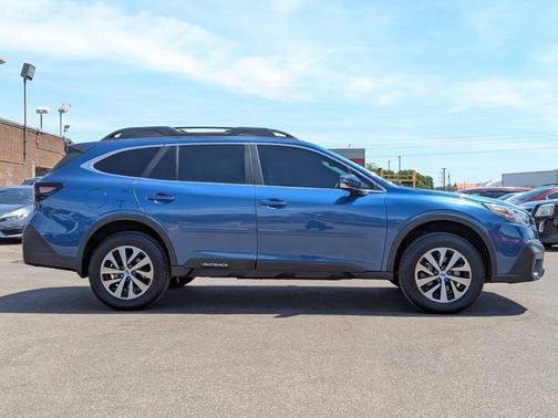 Blue 2022 Subaru Outback Premium