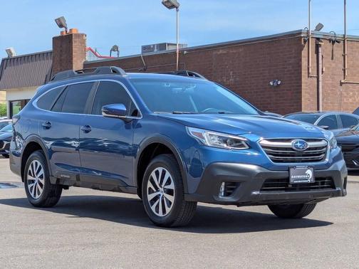 Blue 2022 Subaru Outback Premium