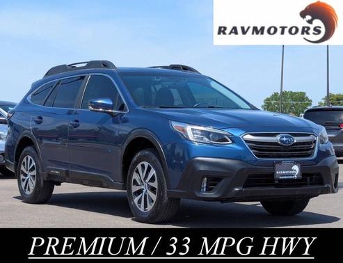 Blue 2022 Subaru Outback Premium