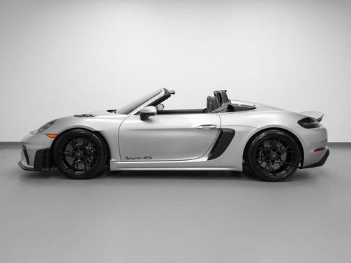 GT Silver Metallic 2025 Porsche 718 Spyder RS