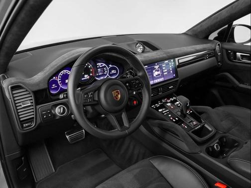 Arctic Grey 2023 Porsche Cayenne Turbo GT