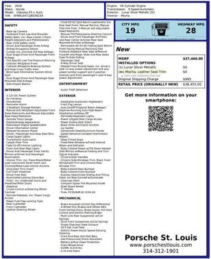 2018 Honda Odyssey EX-L