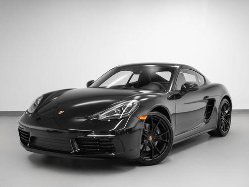 Jet Black Metallic 2025 Porsche 718 Cayman