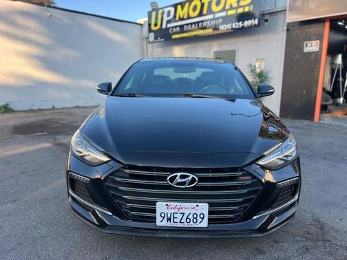Black Noir Pearl 2018 Hyundai ELANTRA Sport