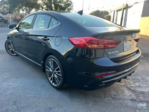 Black Noir Pearl 2018 Hyundai ELANTRA Sport