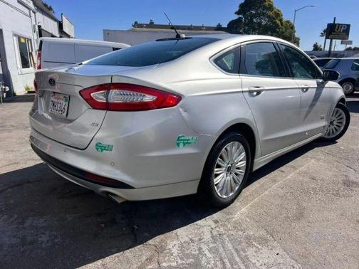 Silver 2015 Ford Fusion Energi SE Luxury