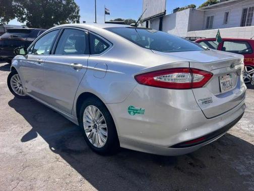 Silver 2015 Ford Fusion Energi SE Luxury
