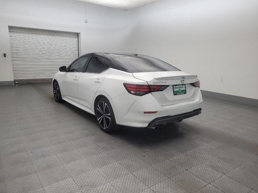 White 2021 Nissan Sentra SR