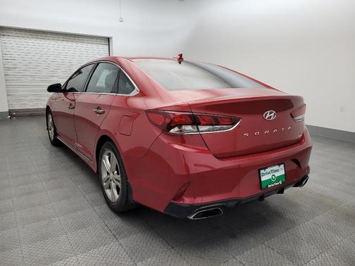 Scarlet Red 2019 Hyundai SONATA Sport