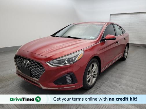 Scarlet Red 2019 Hyundai SONATA Sport