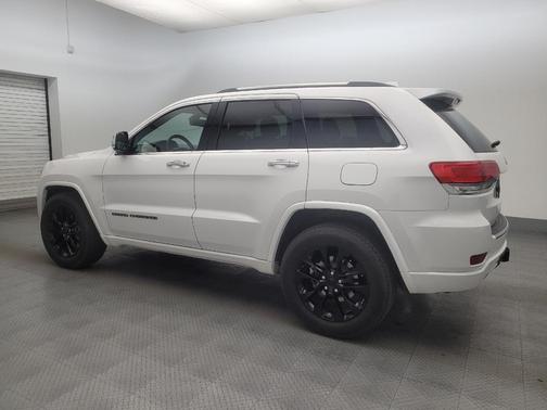 Bright White Clearcoat 2017 Jeep Grand Cherokee Overland