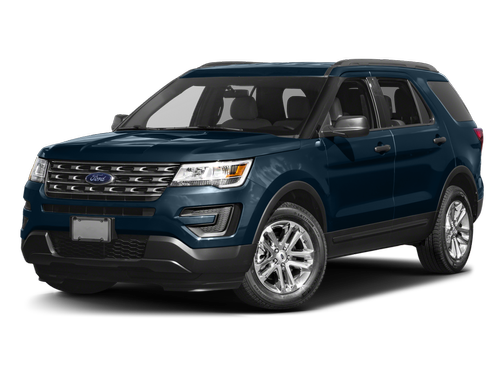 Blue Jeans Metallic 2017 Ford Explorer Base