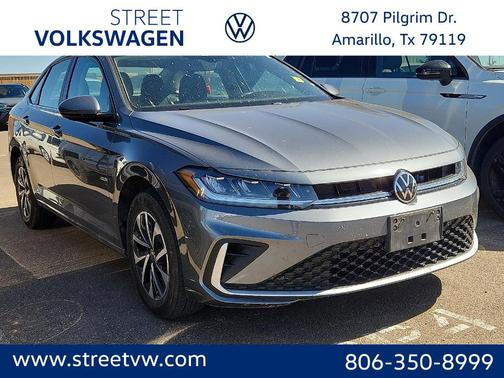 Platinum Gray Metallic 2025 Volkswagen Jetta 1.5T S