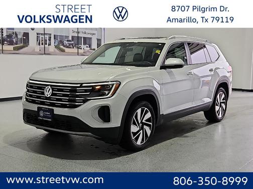 Opal White Pearl Effect 2024 Volkswagen Atlas 2.0T SEL