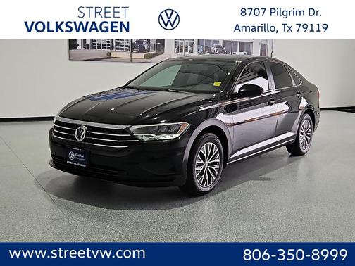 Black 2021 Volkswagen Jetta 1.4T S