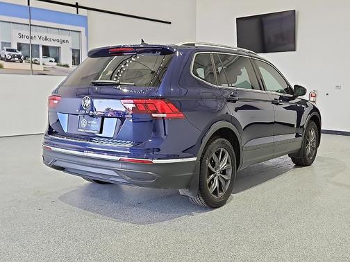 Atlantic Blue 2023 Volkswagen Tiguan 2.0T SE