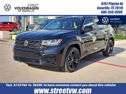 2022 Volkswagen Atlas Cross Sport 3.6 V6 SEL R-Line Black